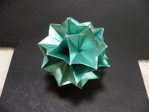 Five Intersecting Tetrahedra